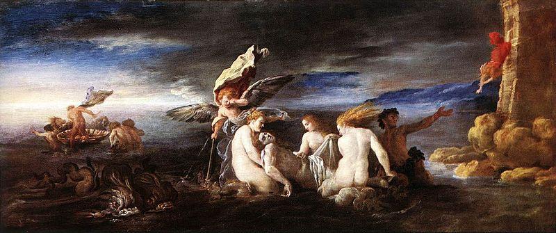 Domenico Fetti Hero and Leander Sweden oil painting art